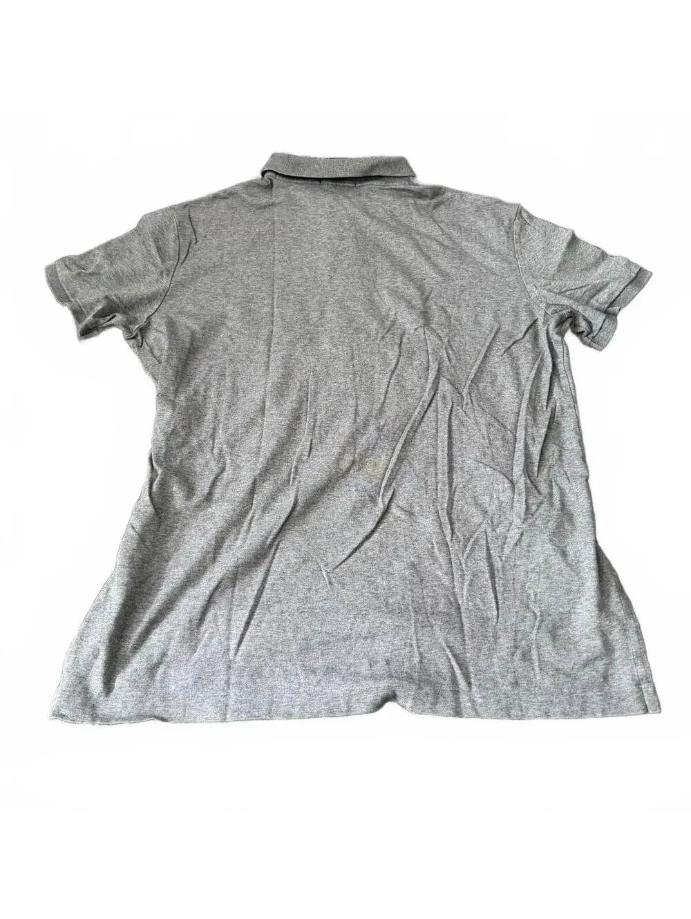 Polo Ralph Lauren Pima Soft Touch Polo Shirt Gray Blue Pony Men’s Large L